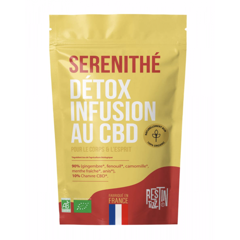 DÉTOX INFUSION AU CBD SÉRÉNITHÉ