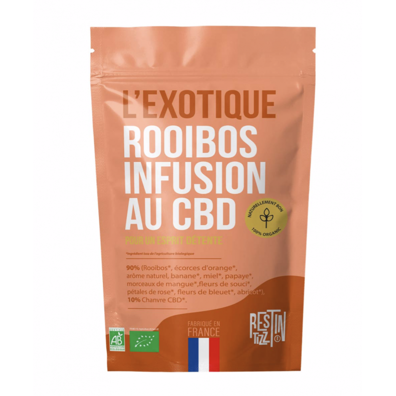 Rooibos Bio Infusion au CBD L'Exotique