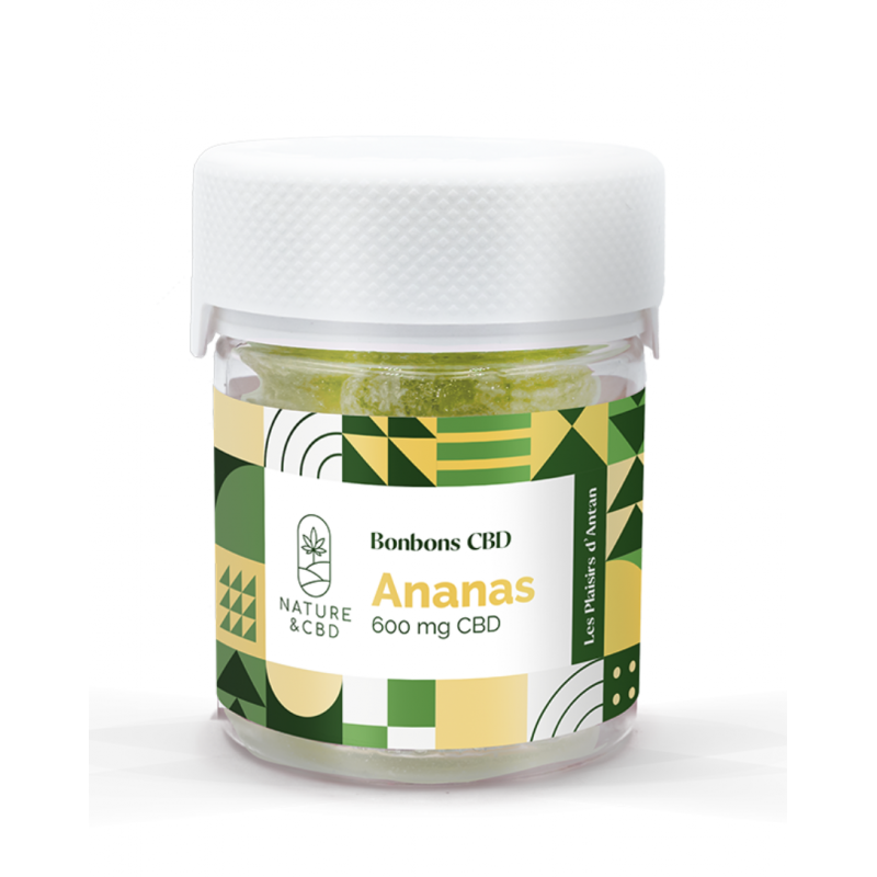 Bonbons CBD Ananas - 600mg