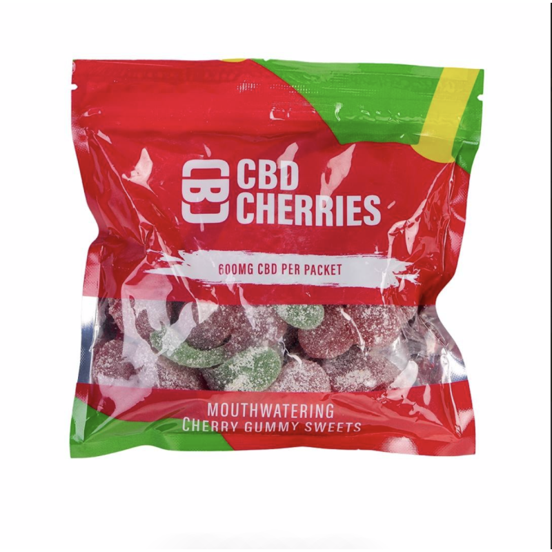 Bonbons CBD cerises