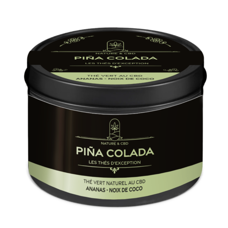Thé Vert CBD Piña Colada