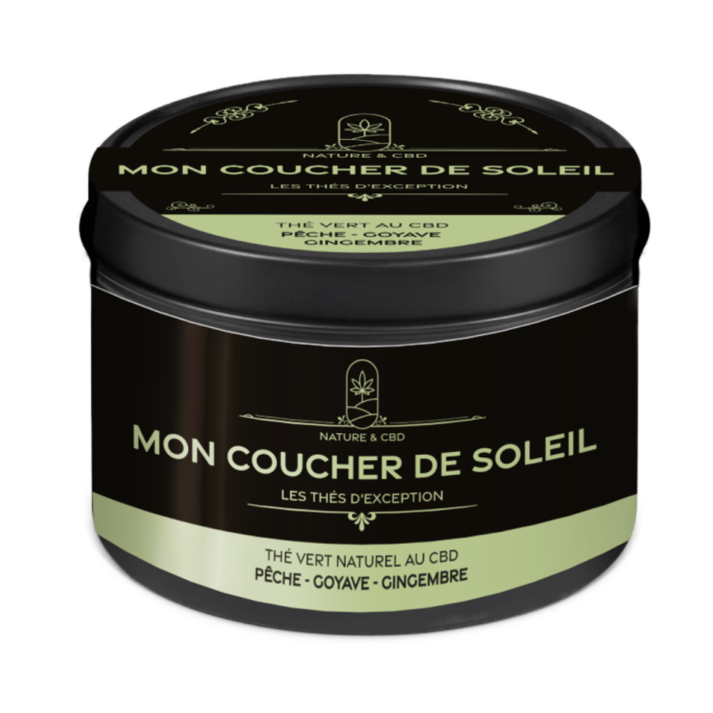 Thé Vert CBD Mon Coucher de Soleil