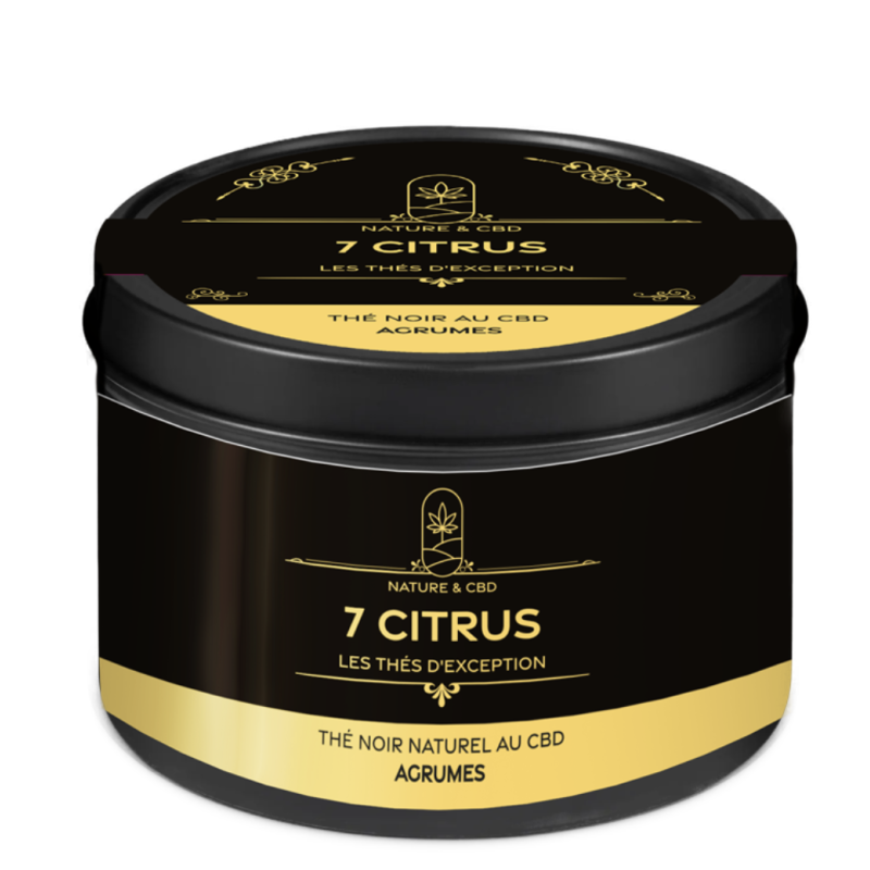 Thé Noir CBD 7 Citrus