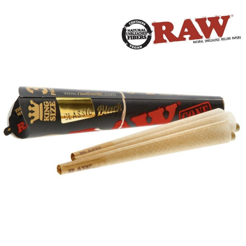 CONE RAW BLACK 11CM PAR 3