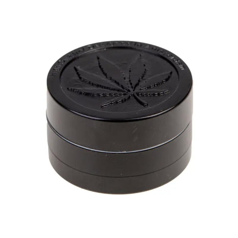 GRINDER RAGGA LEAF BLACK METAL
