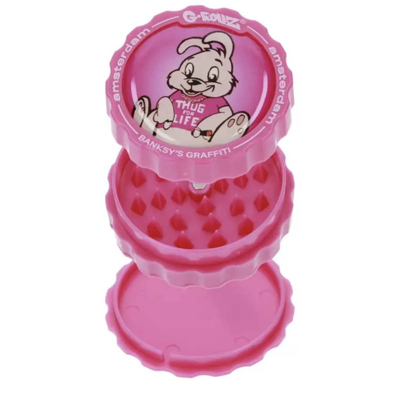 GRINDER ACRY G-ROLLZ BANKSY'S GRAFFITI THUG FOR LIFE 53MM