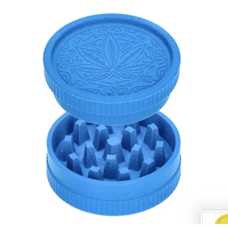GRINDER FIRE-FLOW HEMP 420 TRANCE LEAF 55MM