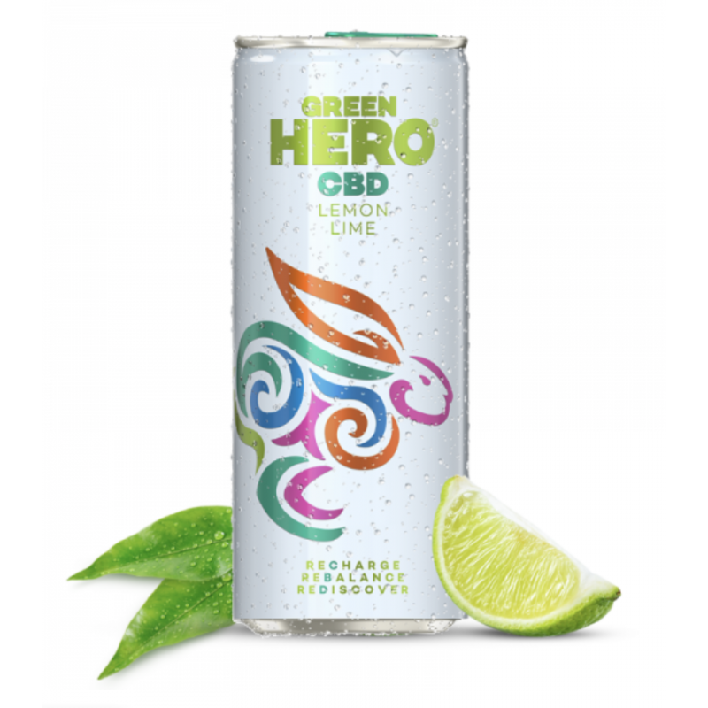 GREEN HERO CBD - BOISSON GAZEUSE AU CBD