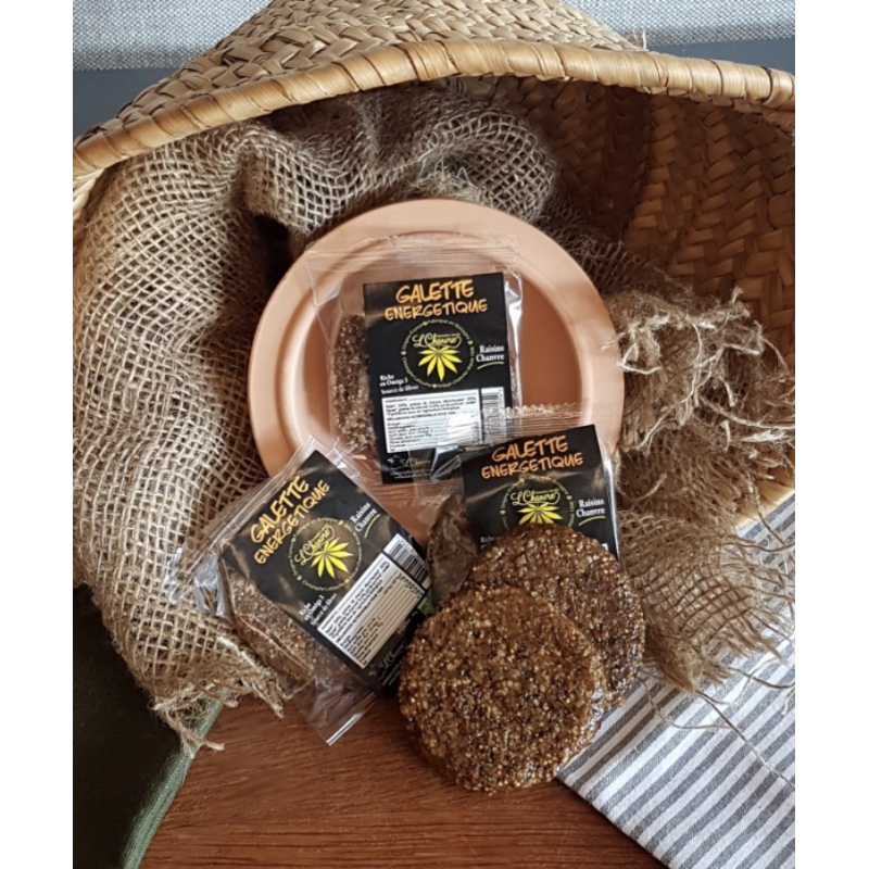Galettes énergétiques au chanvre biologique