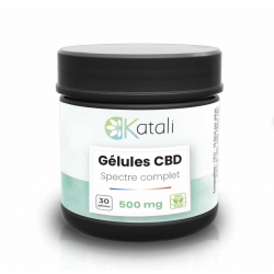 30 Gélules CBD 16mg (500mg)...