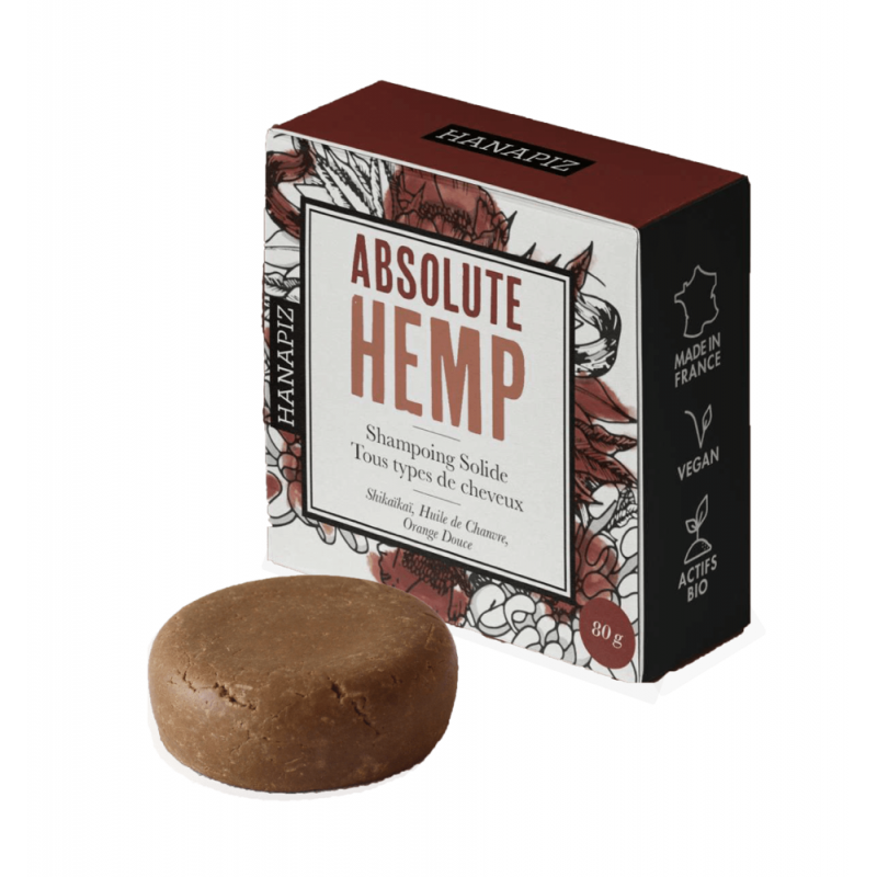 SHAMPOING SOLIDE AU CHANVRE – ABSOLUTE HEMP
