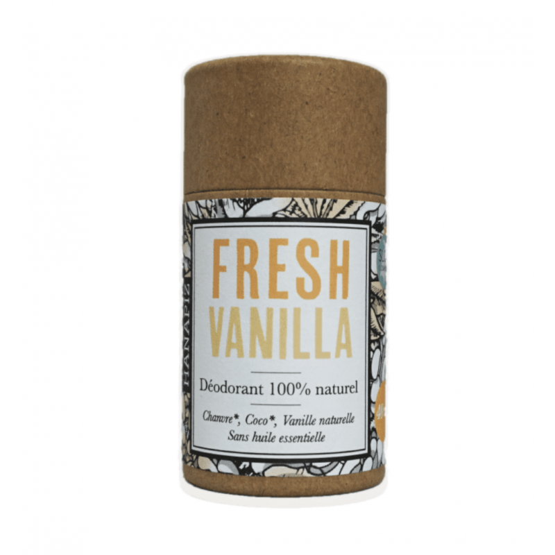 DÉODORANT NATUREL AU CHANVRE – FRESH VANILLA