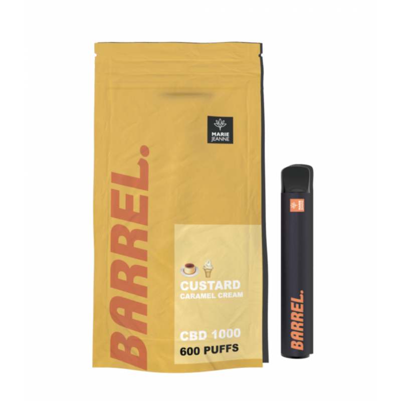 Barrel CUSTARD - 600 Puffs CBD