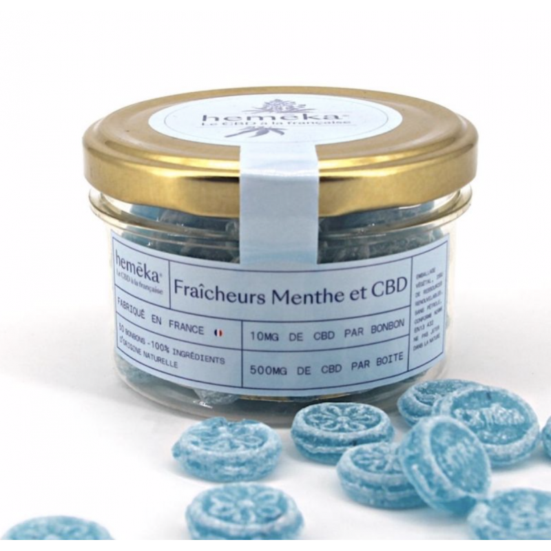 Pastilles Fraîcheurs Menthe & CBD 10 Mg