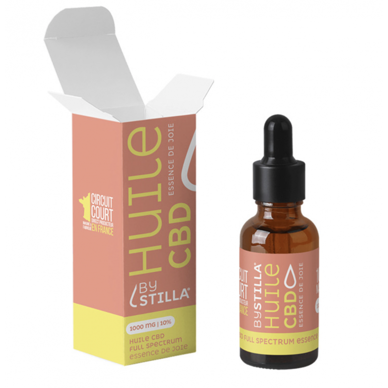 HUILE CBD 10% CITRON/GINGEMBRE BYSTILLA®