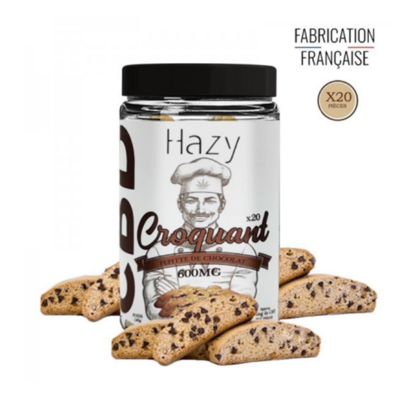Croquants au CBD pépites de chocolat